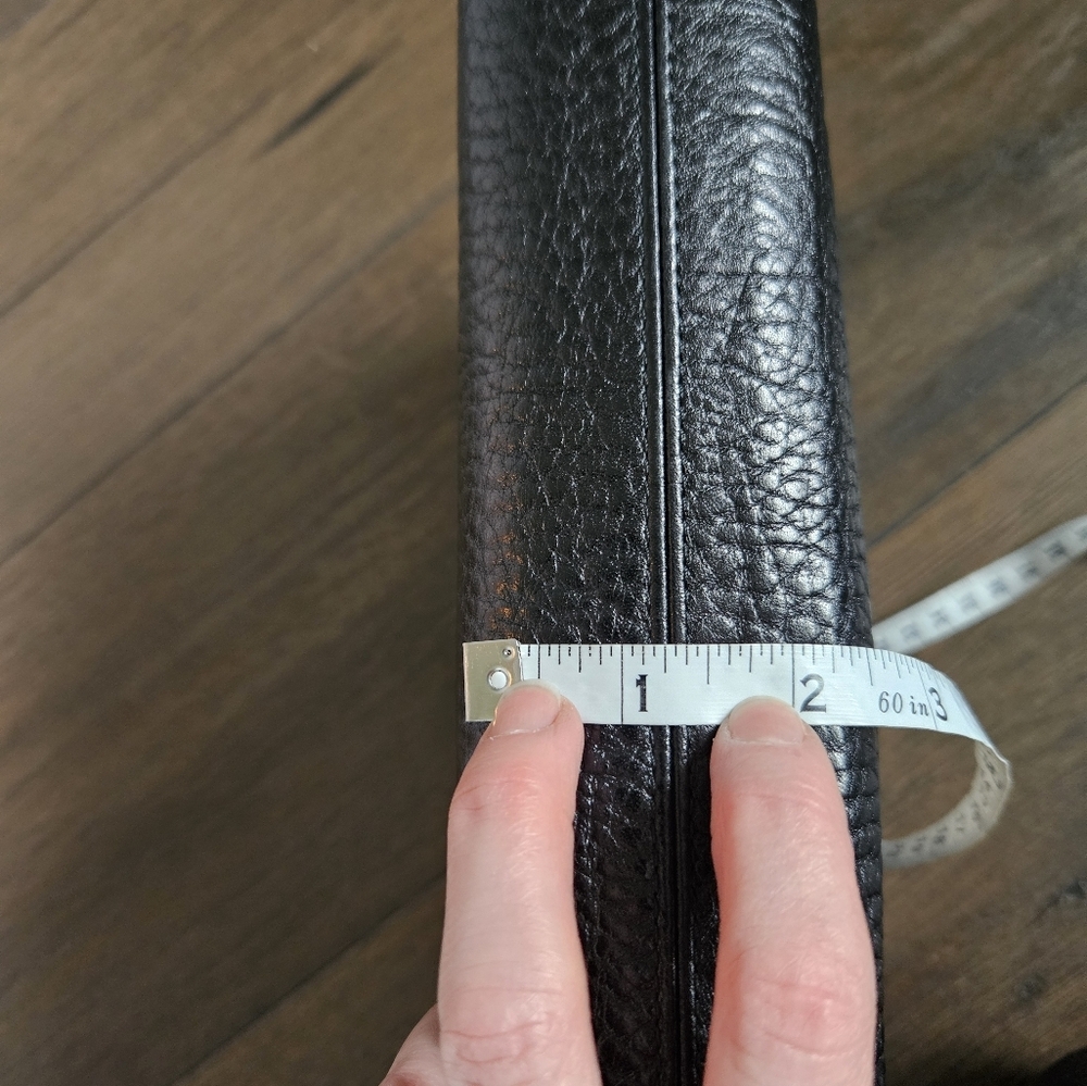 Nina Ricci Leather Envelope Clutch - Picture 8 of 12